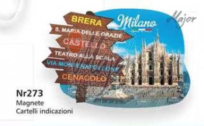 Magnete Cartello Indicazioni