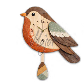 Orologio Pendolo Uccello