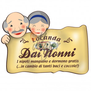 Magnete Dedica Nonni