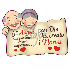 Magnete Dedica Nonni