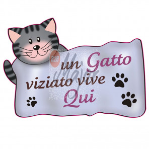 Magnete Dedica Gatto