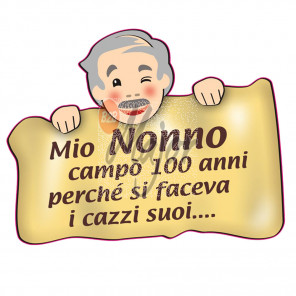 Magnete Dedica Nonni