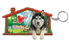 Portachiave Cuccia Husky