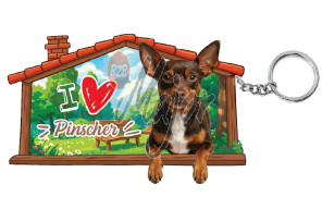 Portachiave Cuccia Pinscher