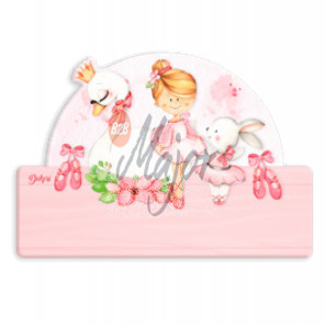 Targa Nome Ballerina 