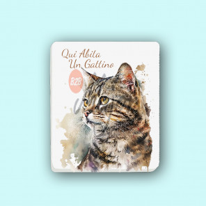 Magnete Dipinto Gatto
