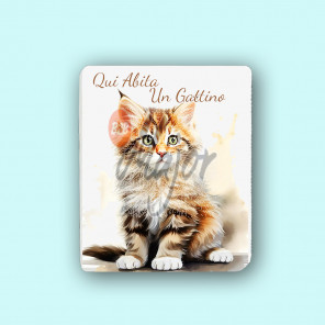 Magnete Dipinto Gatto