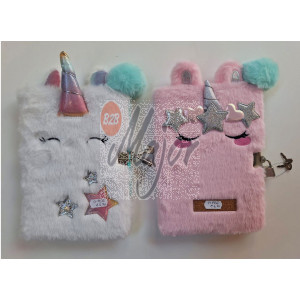 Agende Peluche Unicorno
