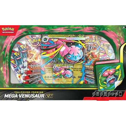 Pokémon: collezione premium Mega Venusaur-ex