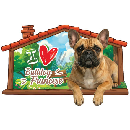 Targa Cuccia Bulldog Francese