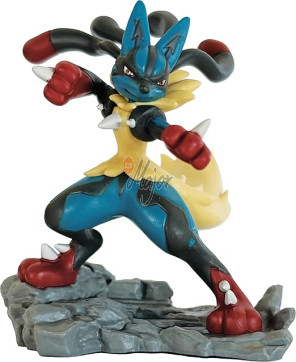 Pokémon: collezione con statuina Mega Lucario-ex