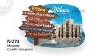 Magnete Cartello Indicazioni
